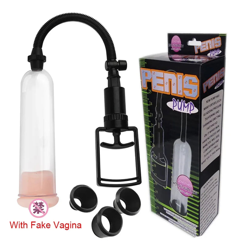 Penis Enlargement Vacuum Dick Extender Sex Toy for Men
