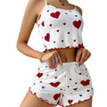 Set of women’s pajamas love print