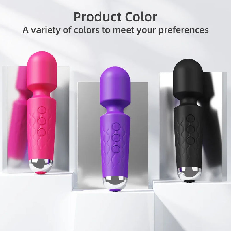 Powerful vibrator rechargeable by USB