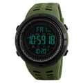 Waterproof multifunctional military sports wristwatch