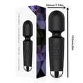 Powerful vibrator rechargeable by USB