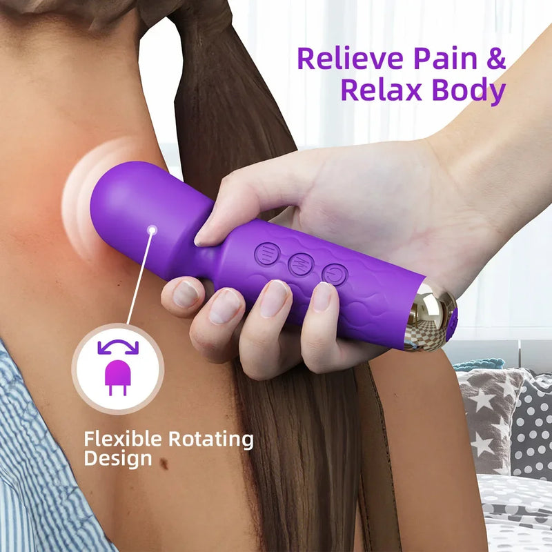 Powerful vibrator rechargeable by USB