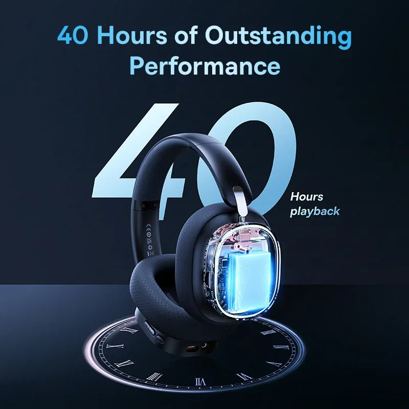 Wireless gaming headset with microphone, Bluetooth 5.3,RGB