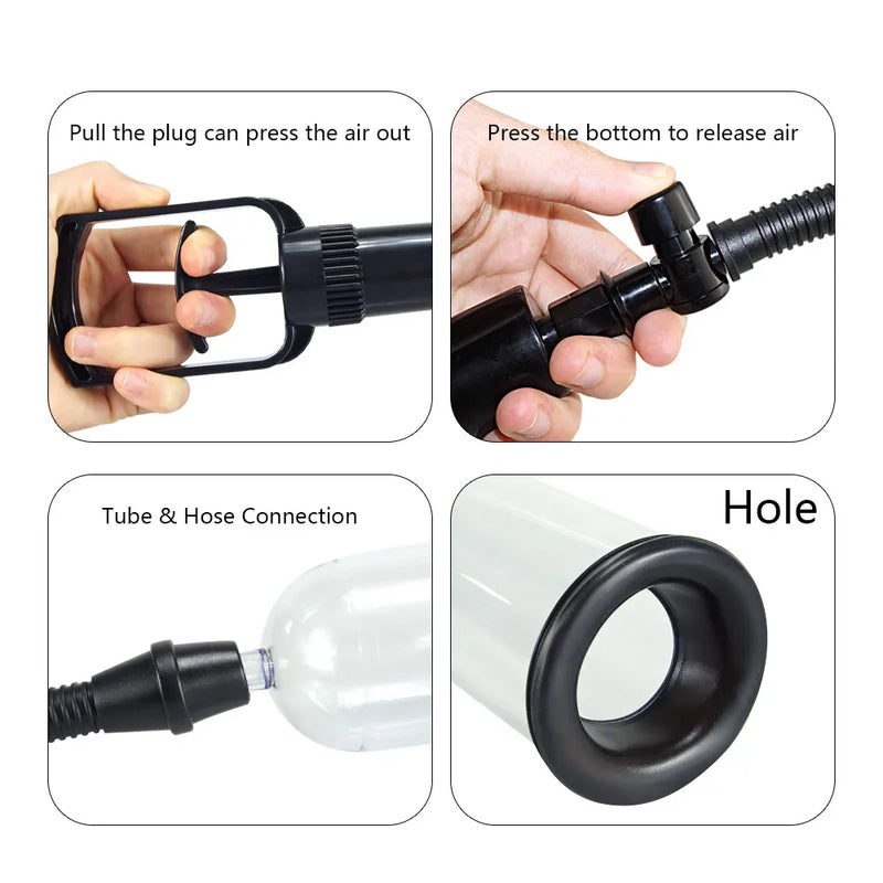 Penis Enlargement Vacuum Dick Extender Sex Toy for Men