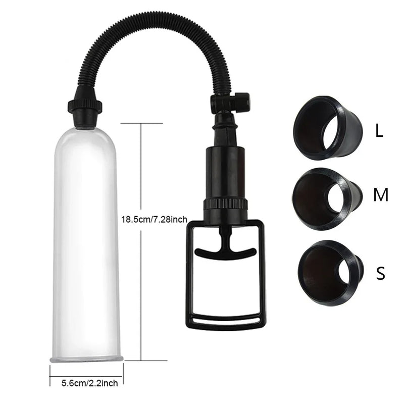 Penis Enlargement Vacuum Dick Extender Sex Toy for Men