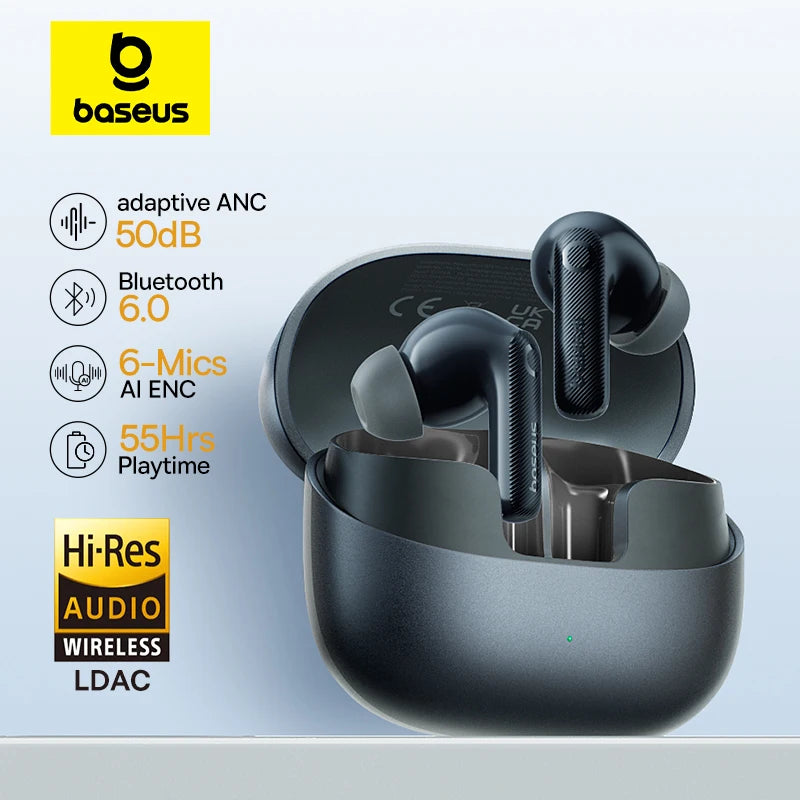 Wireless headphones EP10 Pro ANC Bluetooth 6 high resolution