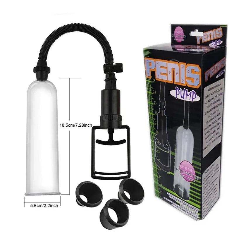 Penis Enlargement Vacuum Dick Extender Sex Toy for Men